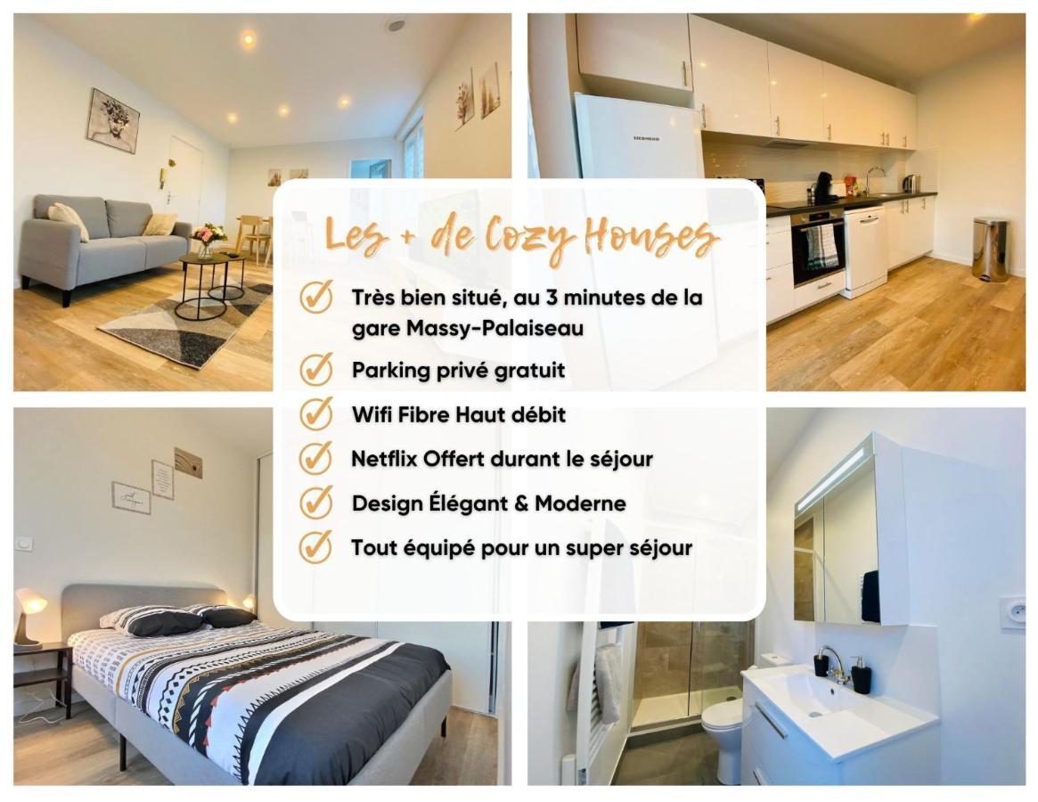 Cozy Appart' A Deux Pas De La Gare - Cozy Houses Palaiseau Εξωτερικό φωτογραφία